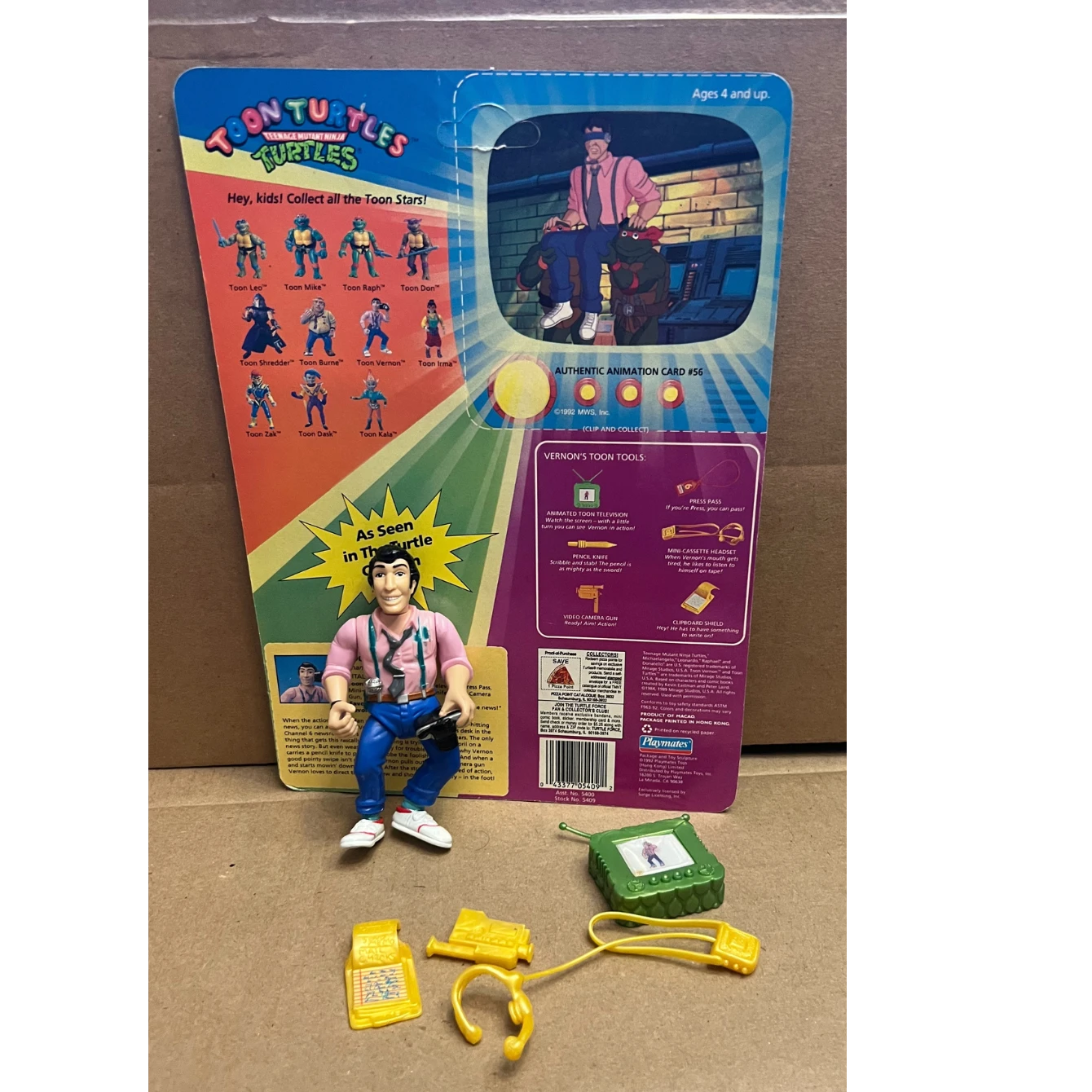 Teenage Mutant Ninja Turtle Toon Vernon 3 Teenage Mutant Ninja Turtle Toon Vernon