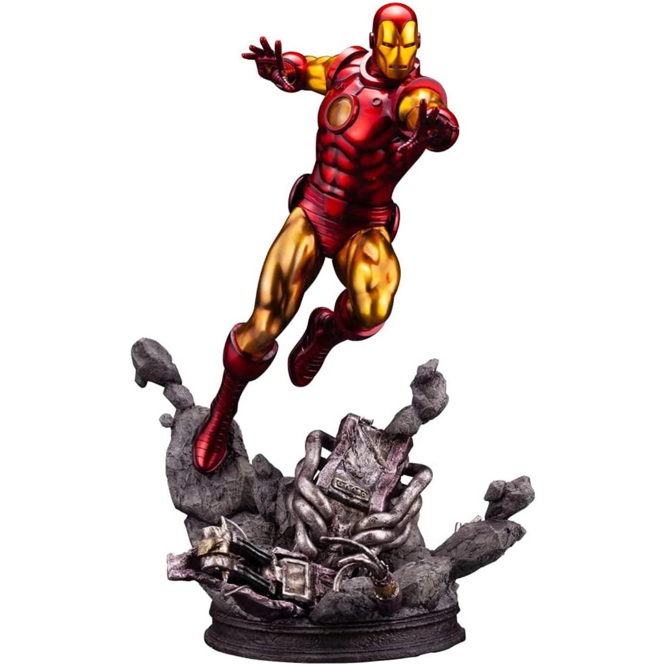 Marvel Universe Avengers Iron Man FIN Art Statue 3 Marvel Universe Avengers Iron Man FIN Art Statue