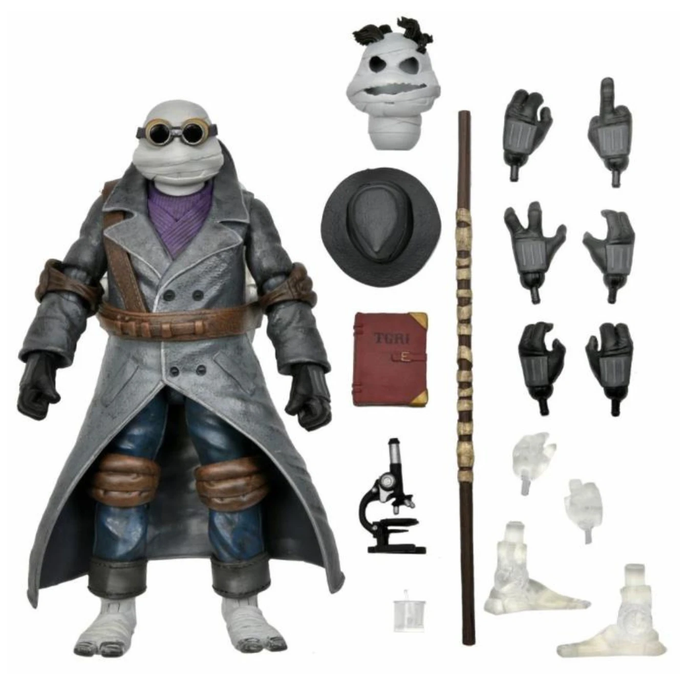 NECA Universal Monsters X Teenage Mutant Ninja Turtles Ultimate Donatello As The Invisible Man 3 NECA Universal Monsters X Teenage Mutant Ninja Turtles Ultimate Donatello As The Invisible Man