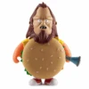 NECA BOBS BURGERS BEEFSQUATCH 7" ART FIGURE BY KIDROBOT