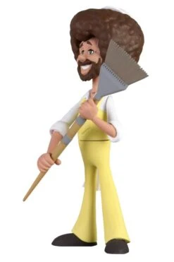 NECA The Joy Of Painting Toony Classics Bob Ross In Overalls -Children Toy Model a1c47750 f929 4806 8367 0277ca2b2104