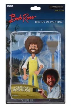 NECA The Joy Of Painting Toony Classics Bob Ross In Overalls -Children Toy Model bcc48c44 8de8 40ac 98c8 e5d616e81b6a