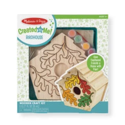 Melissa & Doug Created By Me! Birdhouse Wooden Craft Kit