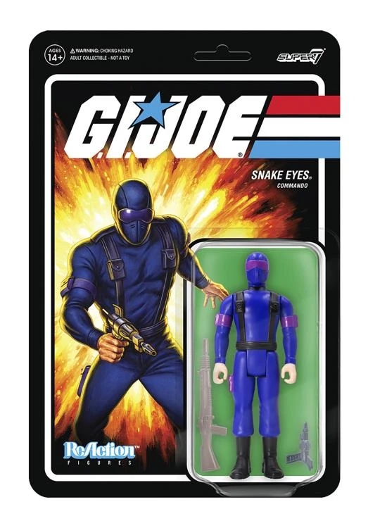 G.I. Joe ReAction Snake Eyes Figure 5 G.I. Joe ReAction Snake Eyes Figure - Image 3