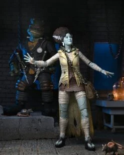 NECA Universal Monsters X Teenage Mutant Ninja Turtles Ultimate April O'Neil As The Bride Of Frankenstein -Children Toy Model daec5f50 ce71 4a40 99d8 b2a9cc6649ec