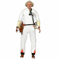 NECA Back To The Future Ultimate Doc Brown (Hazmat Suit) Figure 1985