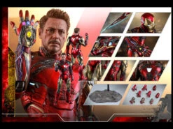 Avengers: Endgame MMS528D33 Iron Man Mark LXXXV (Battle Damaged Ver.) 1/6th Scale Collectible Figure -Children Toy Model e422daef e0b9 4cd5 84b1 f92298f059e8