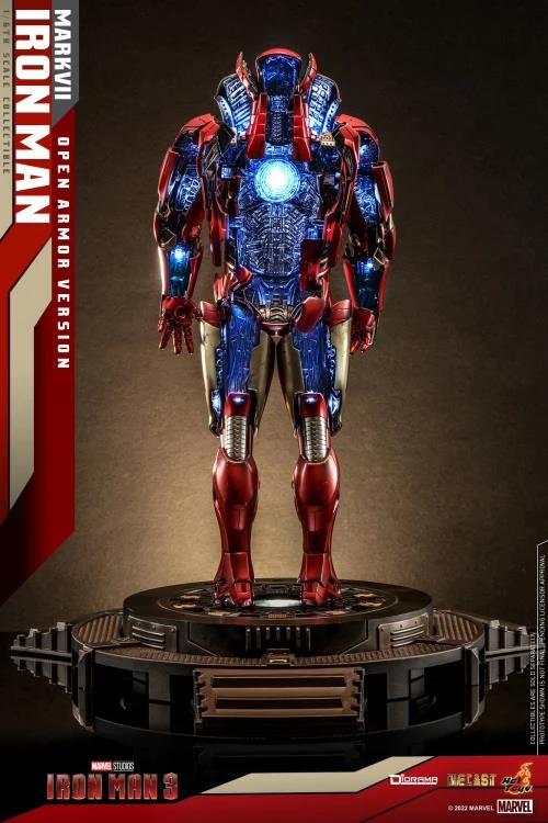 PRE-ORDER Iron Man 3 DS004D51 Iron Man Mark VII (Open Armor Ver.) 1/6 Scale Collectible Diorama 9 PRE-ORDER Iron Man 3 DS004D51 Iron Man Mark VII (Open Armor Ver.) 1/6 Scale Collectible Diorama - Image 7