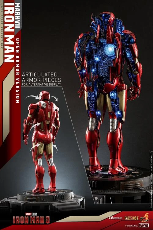 PRE-ORDER Iron Man 3 DS004D51 Iron Man Mark VII (Open Armor Ver.) 1/6 Scale Collectible Diorama 6 PRE-ORDER Iron Man 3 DS004D51 Iron Man Mark VII (Open Armor Ver.) 1/6 Scale Collectible Diorama - Image 4