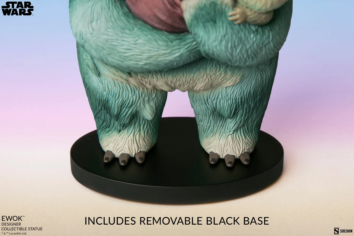 PRE-ORDER Ewok™ Designer Collectible Statue 6 PRE-ORDER Ewok™ Designer Collectible Statue - Image 4