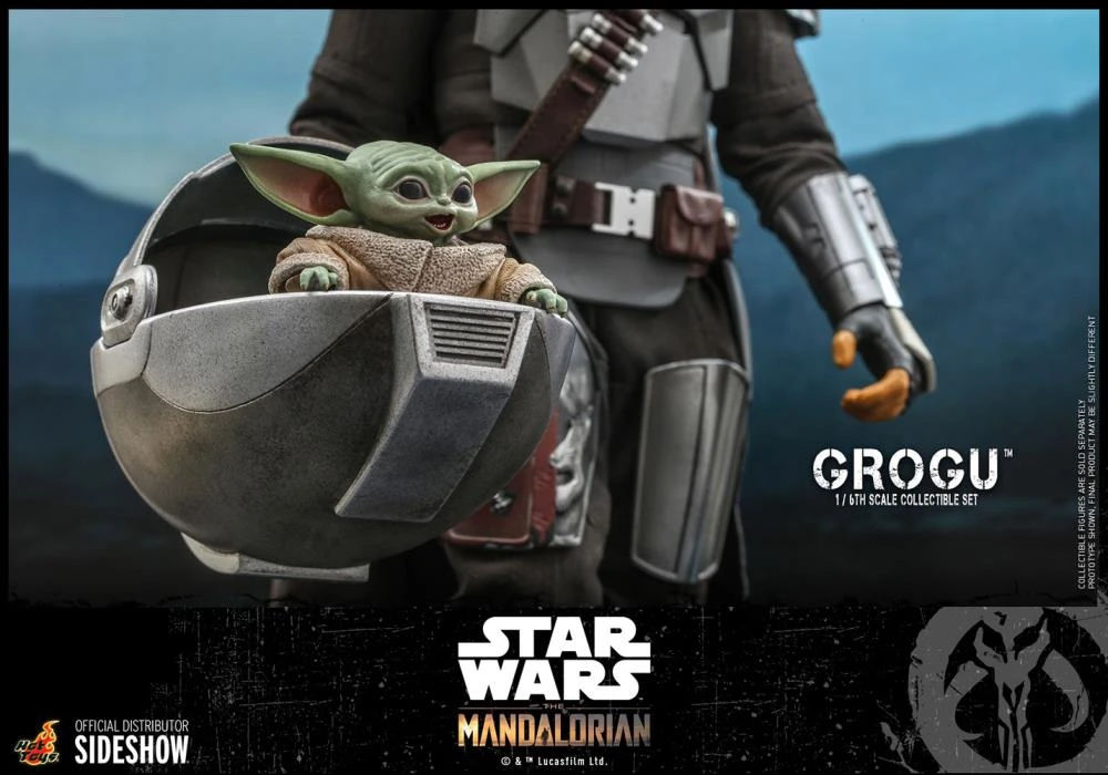 The Mandalorian TMS043 Grogu 1/6th Scale Collectible Figure Set 5 The Mandalorian TMS043 Grogu 1/6th Scale Collectible Figure Set - Image 4
