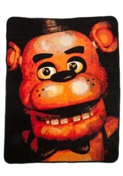 Bioworld Five Nights At Freddy's Fleece Throw Blanket