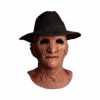 A Nightmare On Elm Street 2: Freddy’s Revenge- Deluxe Freddy Krueger Mask With Fedora Hat