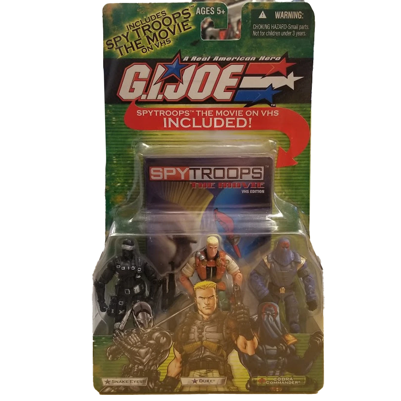 G.I. Joe Spytroops VHS Box Set 2003 3 G.I. Joe Spytroops VHS Box Set 2003