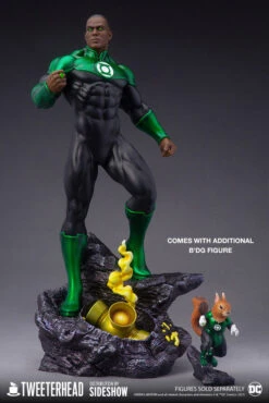JOHN STEWART – GREEN LANTERN MAQUETTE COLLECTORS EDITION -Children Toy Model john stewart green lantern dc comics gallery 60d3b53fa7e71