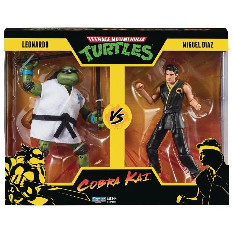 TMNT X Cobra Kai Leonardo Vs. Miguel Diaz Two-Pack 4 TMNT X Cobra Kai Leonardo Vs. Miguel Diaz Two-Pack - Image 2