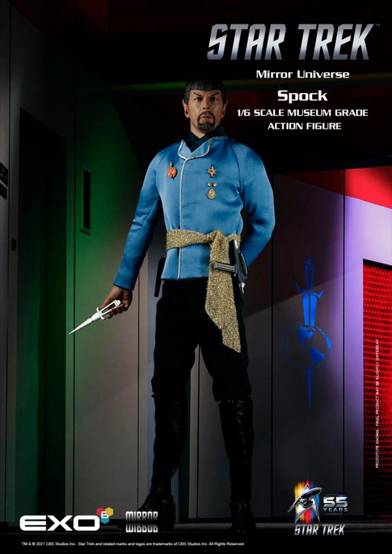 Mirror Universe Spock Sixth Scale Figure EXO-6 5 Mirror Universe Spock Sixth Scale Figure EXO-6 - Image 3