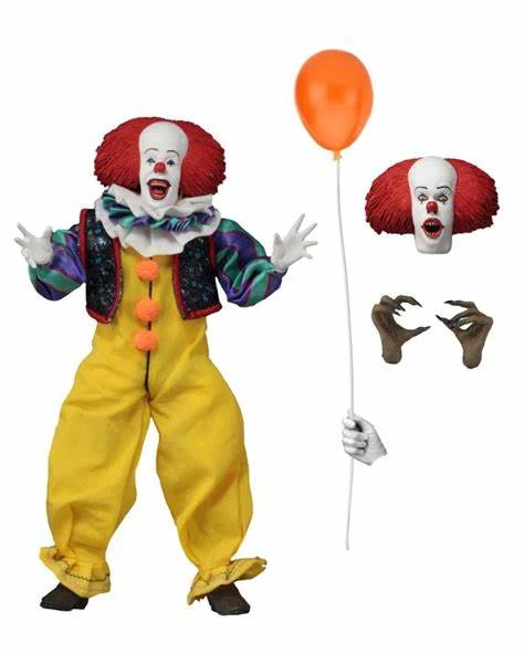 NECA It The Movie Pennywise Soft Goods 8" 4 NECA It The Movie Pennywise Soft Goods 8" - Image 2