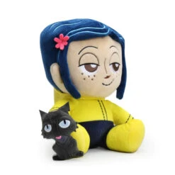 NECA CORALINE AND THE CAT PLUSH PHUNNY BY KIDROBOT -Children Toy Model plush coraline and the cat plush phunny by kidrobot 7 704x704 2e350535 b705 4a9a b849 c902611ccf9d