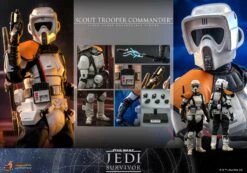 PRE-ORDER Scout Trooper Commander™ Sixth Scale Figure -Children Toy Model scout trooper commander star wars gallery 644bf1fc4cb6e