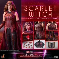 THE SCARLET WITCH Sixth Scale Figure By Hot Toys -Children Toy Model the scarlet witch marvel gallery 63dc1925b0ced