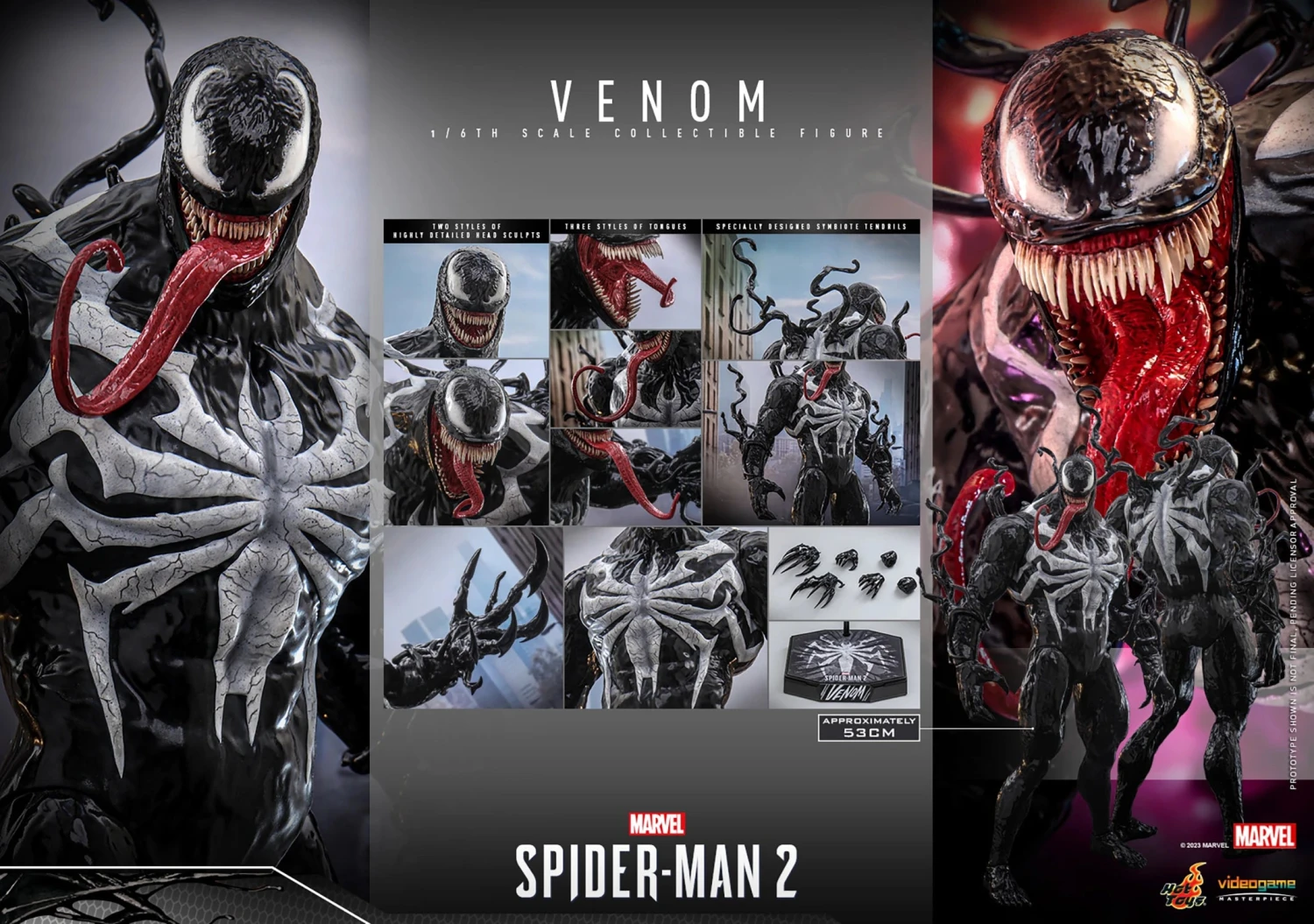 PRE-ORDER VENOM Sixth Scale Figure By Hot Toys 4 PRE-ORDER VENOM Sixth Scale Figure By Hot Toys - Image 2